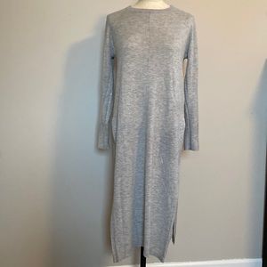 Zara light weight long sweater with hi slits